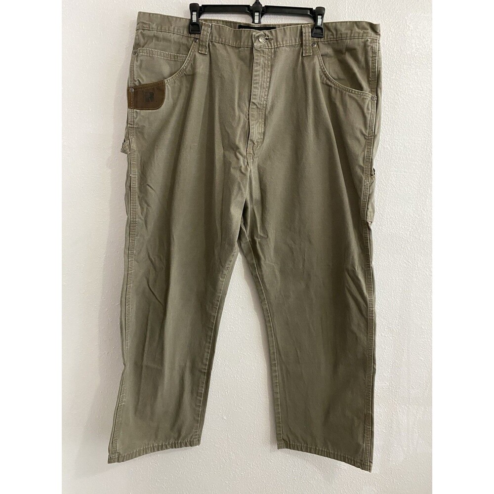 Wrangler Men’s Rigg’s Workwear Carpenter Pants 42x30 Beige 3w020br J